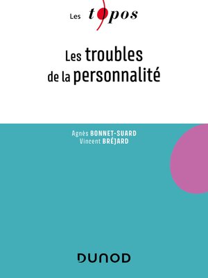 cover image of Les troubles de la personnalité